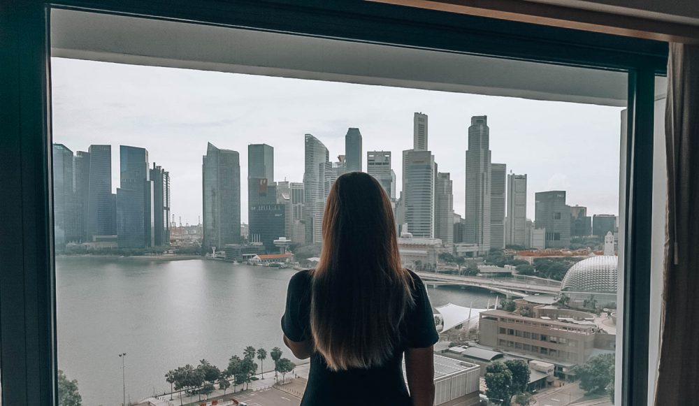 Mandarin Oriental Singapore – Atemberaubender Ausblick auf Marina Bay