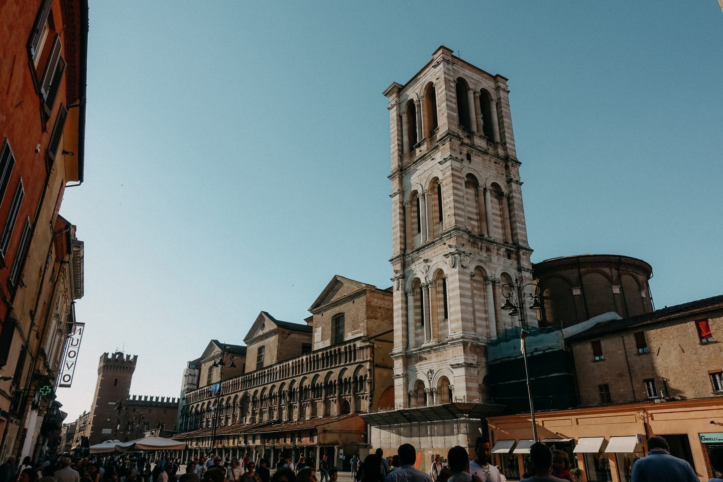 Ferrara Altstadt