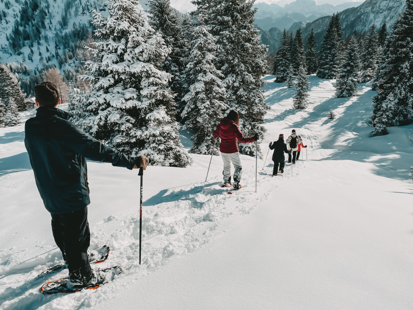 Schneeschuh wandern in Kärnten 