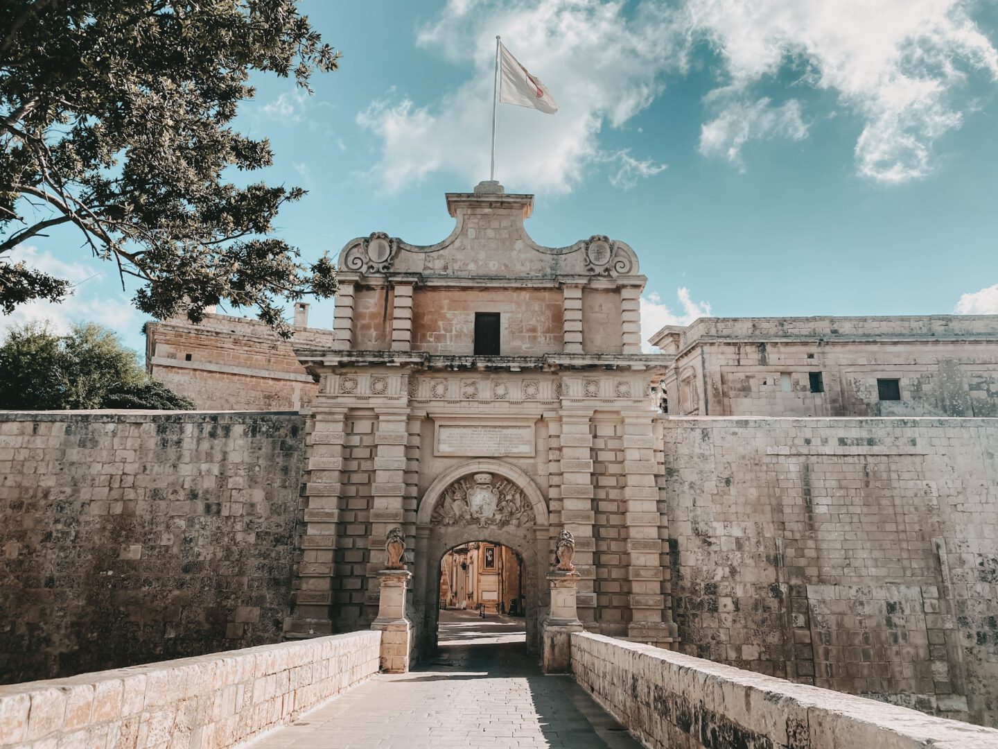 Mdina Gate auf Malta 