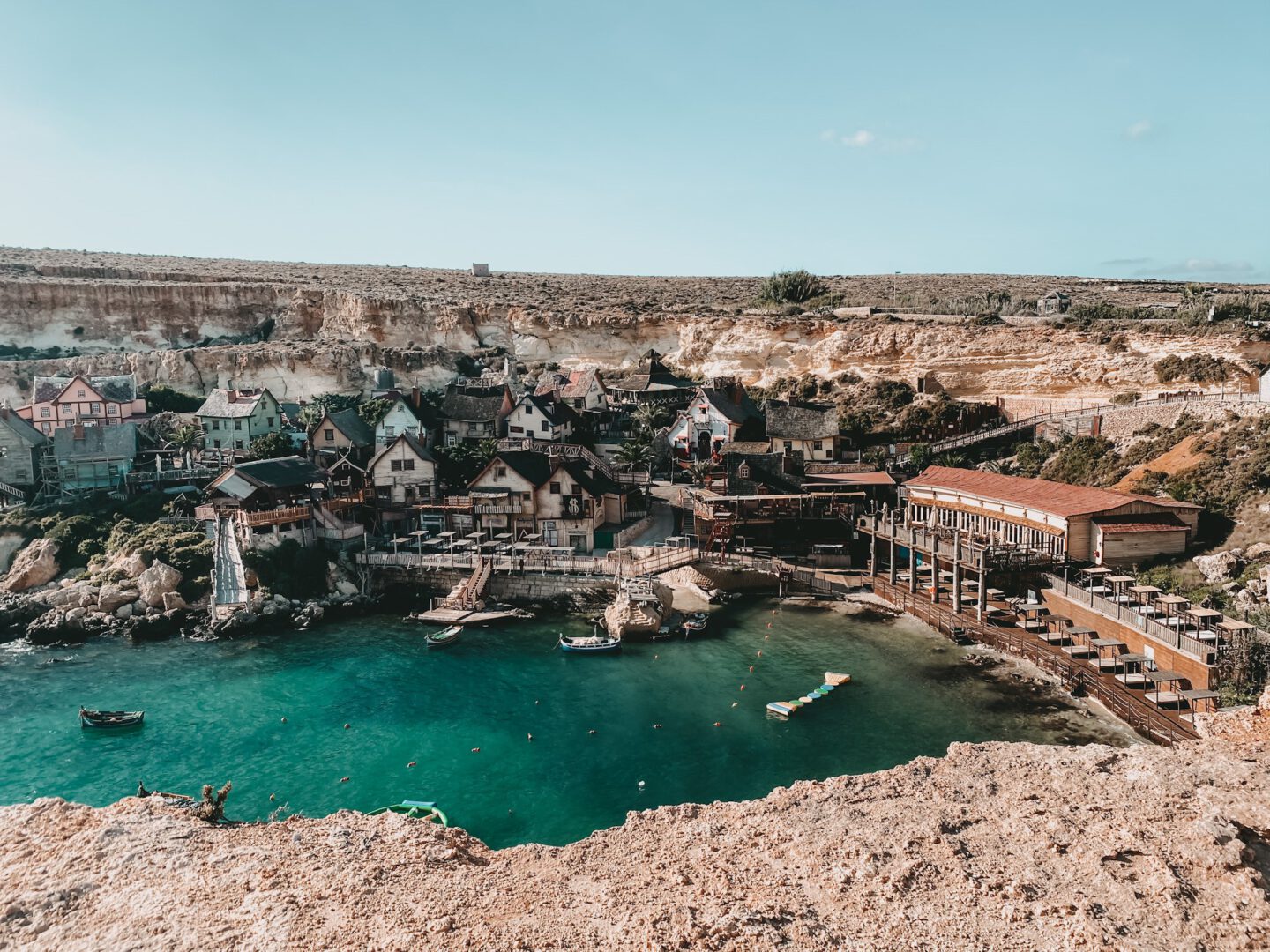 Popeye Village auf Malta 