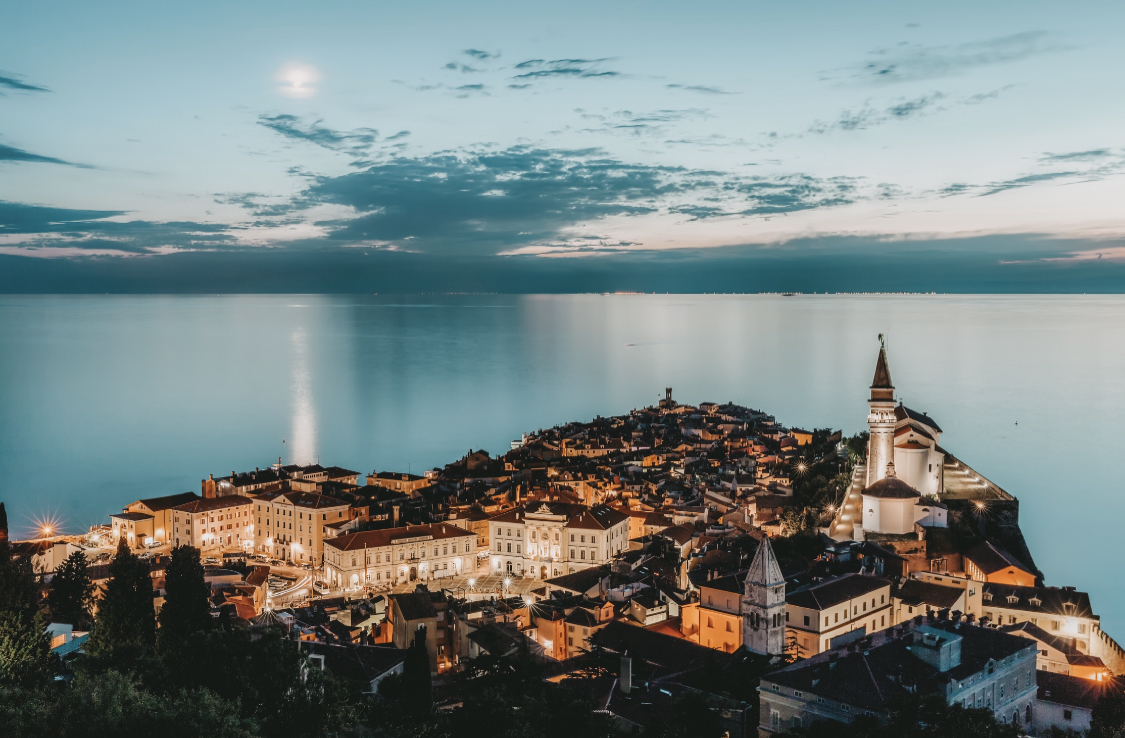 Piran Aussicht Stadtmauer © Portoroz & Piran, Jaka Ivančič